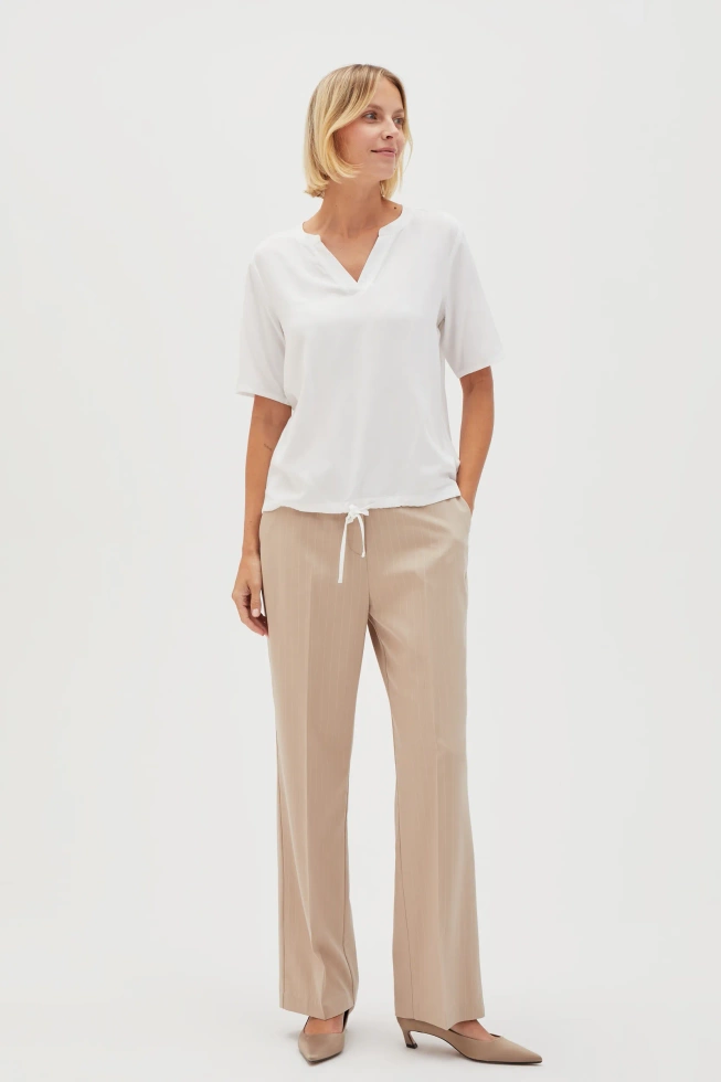 WOMEN'S SHIRT L-KO-4627 WHITE