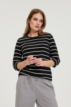 WOMEN'S LONGSLEEVE L-TS-4905 BLACK-set