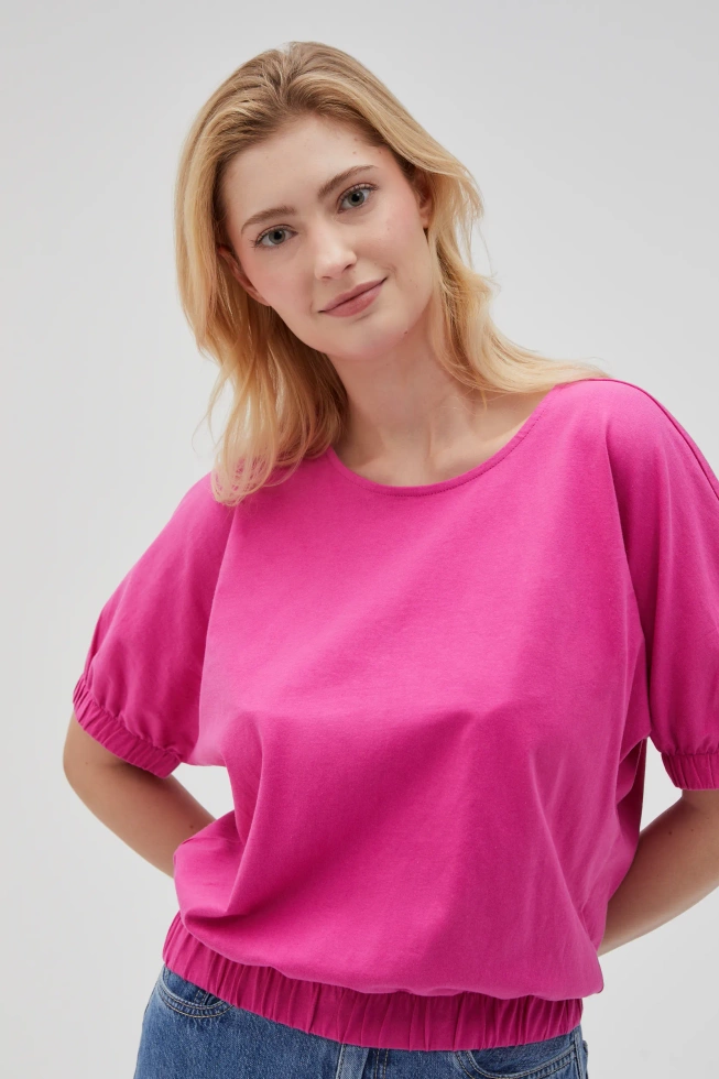 WOMEN'S TSHIRT L-TS-4618 FUCHSIA-set