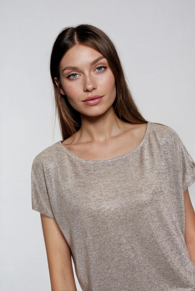 WOMEN'S TSHIRT Z-TS-4838 SILVER