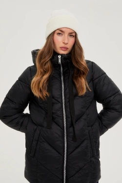 KURTKA DAMSKA Z-KU-4821 BLACK-pakiet