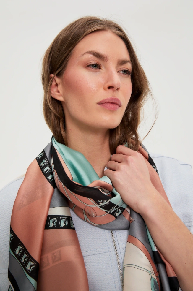 WOMEN'S SCARF L-SZ-4938 MINT