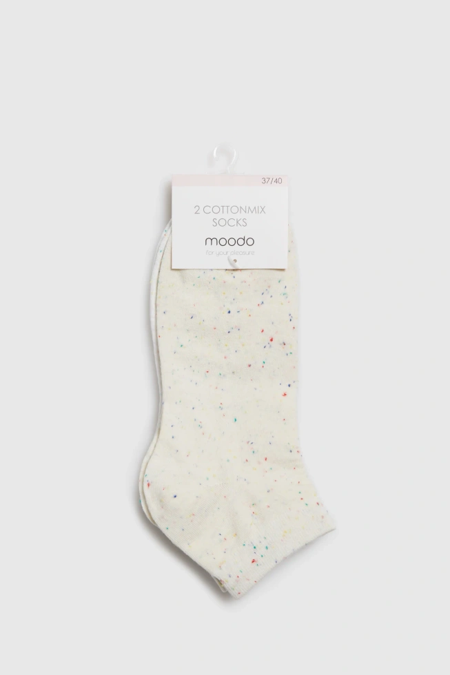 WOMEN'S SOCKS L-SK-4907 WHITE-set