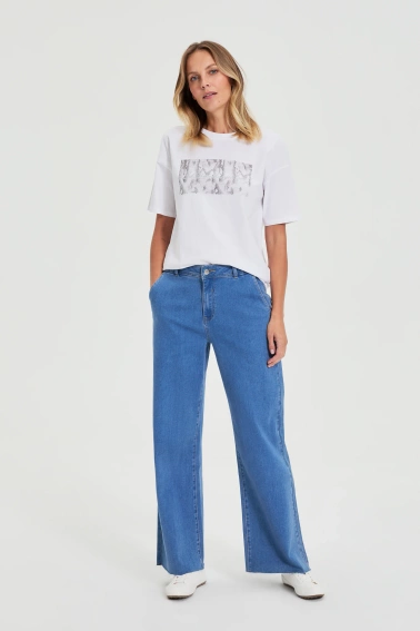 JEANSY DAMSKIE L-JE-4906 BLUE