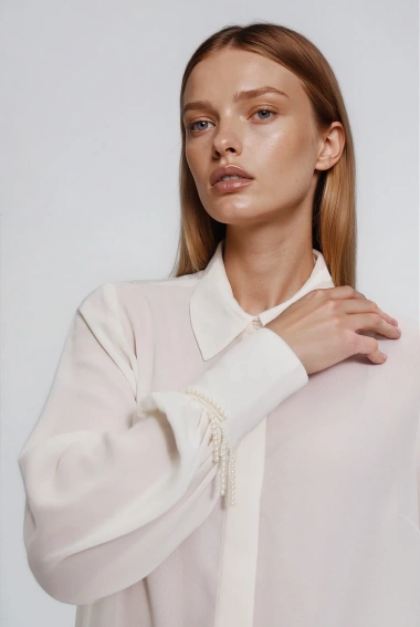 KOSZULA DAMSKA Z-KO-4832 OFF WHITE-pakiet