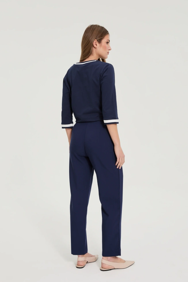 SPODNIE DAMSKIE L-SP-4904 NAVY