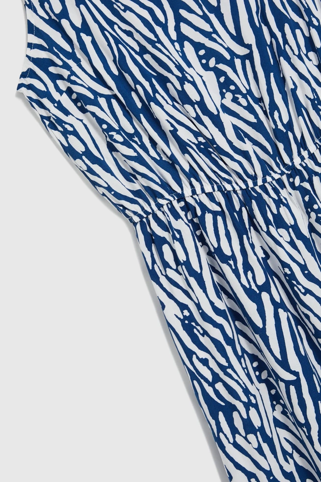 WOMEN'S DRESS L-SU-4658 BLUE