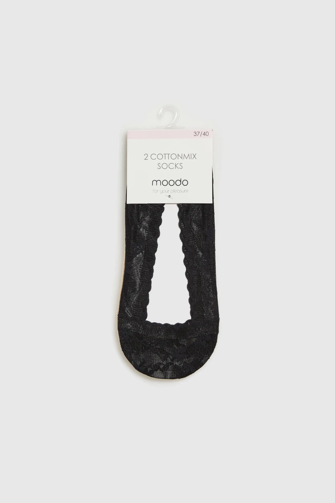 WOMEN'S SOCKS L-SK-4611 BLACK