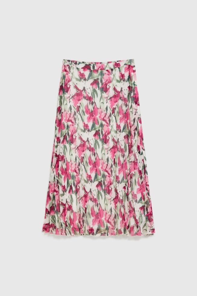 WOMEN'S SKIRT L-SC-4904 OFF WHITE-set