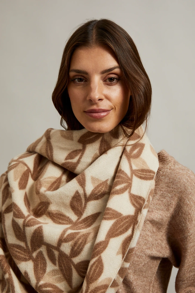 WOMEN'S SCARF Z-SZ-4503 BEIGE