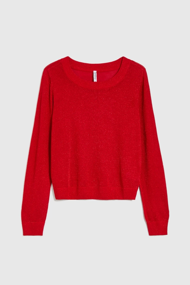 WOMEN'S SWEATER Z-SW-4868 RED-set