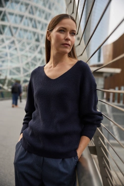 WOMEN'S SWEATER Z-SW-4861 NAVY
