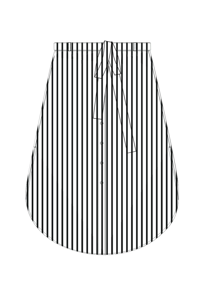 WOMEN'S SKIRT L-SC-4915 NAVY