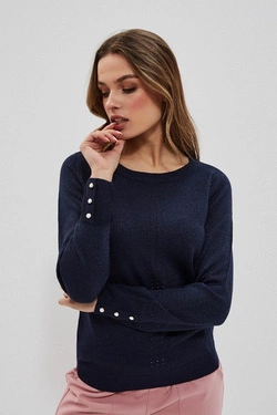 SWETER L-SW-3701 NAVY
