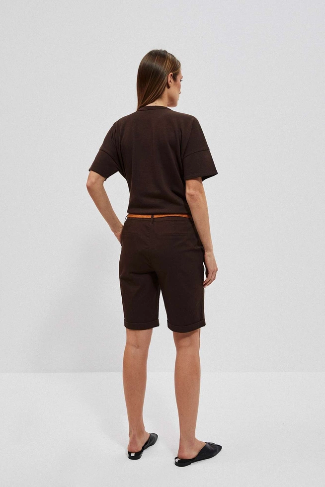 LADIES SHORTS L-SH-4000 D.OAK