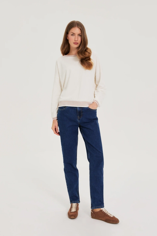 BLUZA DAMSKA Z-BL-4802 OFF WHITE