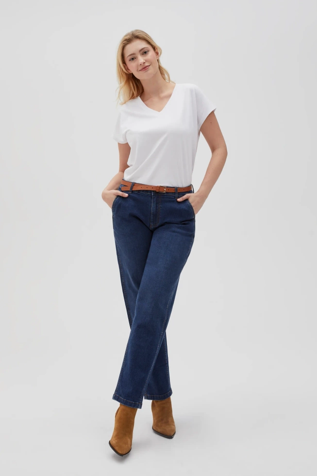 WOMEN'S TSHIRT L-TS-4623 WHITE-set