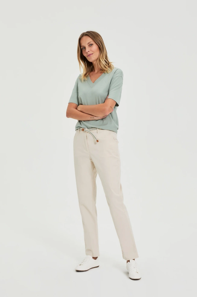 WOMEN'S PANTS L-SP-4920 L.BEIGE