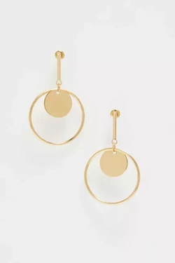 EARRINGS Z-KK-4203 GOLD