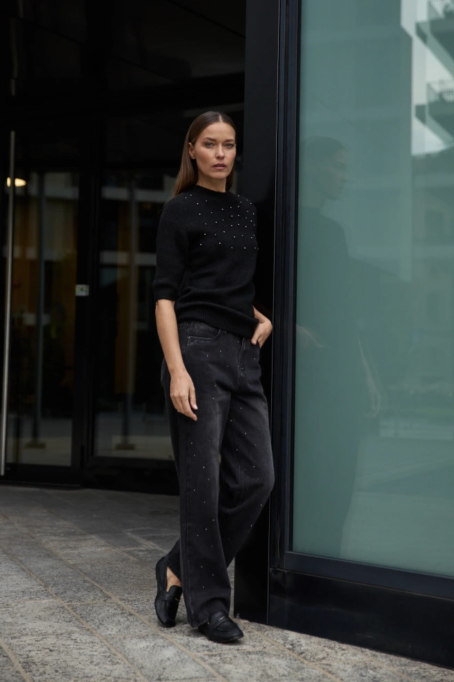 SWETER DAMSKI Z-SW-4839 BLACK