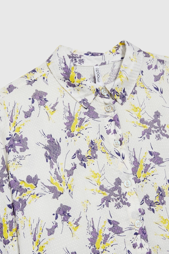 WOMEN'S SHIRT L-KO-4619 VIOLET