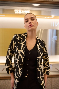 WOMEN'S JACKETS L-MR-4900 BLACK-set