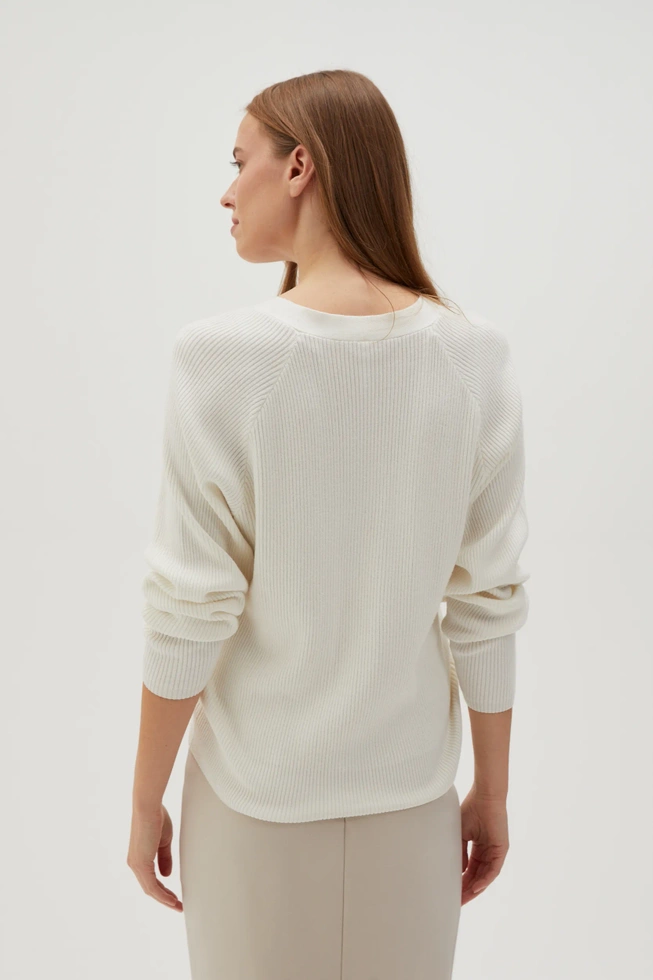 WOMEN'S SWEATER L-SW-4602 OFF WHITE