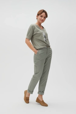 WOMEN'S PANTS L-SP-4600 OLIVE