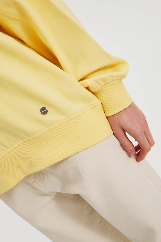 WOMEN'S SWEATSHIRT L-BL-4906 L.YELLOW