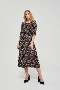 Floral print dress