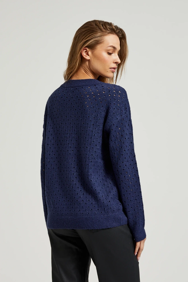 WOMEN'S SWEATER Z-SW-4520 NAVY