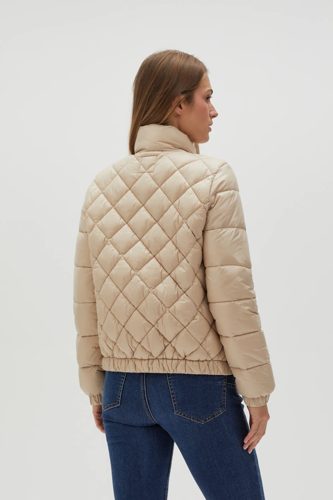 WOMEN'S JACKETS L-KU-4606 L.BEIGE