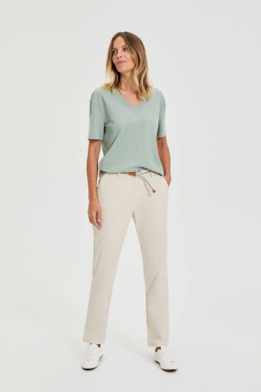 WOMEN'S PANTS L-SP-4920 L.BEIGE