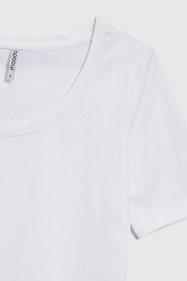 WOMEN'S TSHIRT L-TS-4662 WHITE