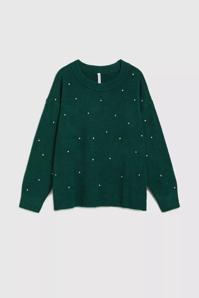 SWETER DAMSKI Z-SW-4251 D.GREEN