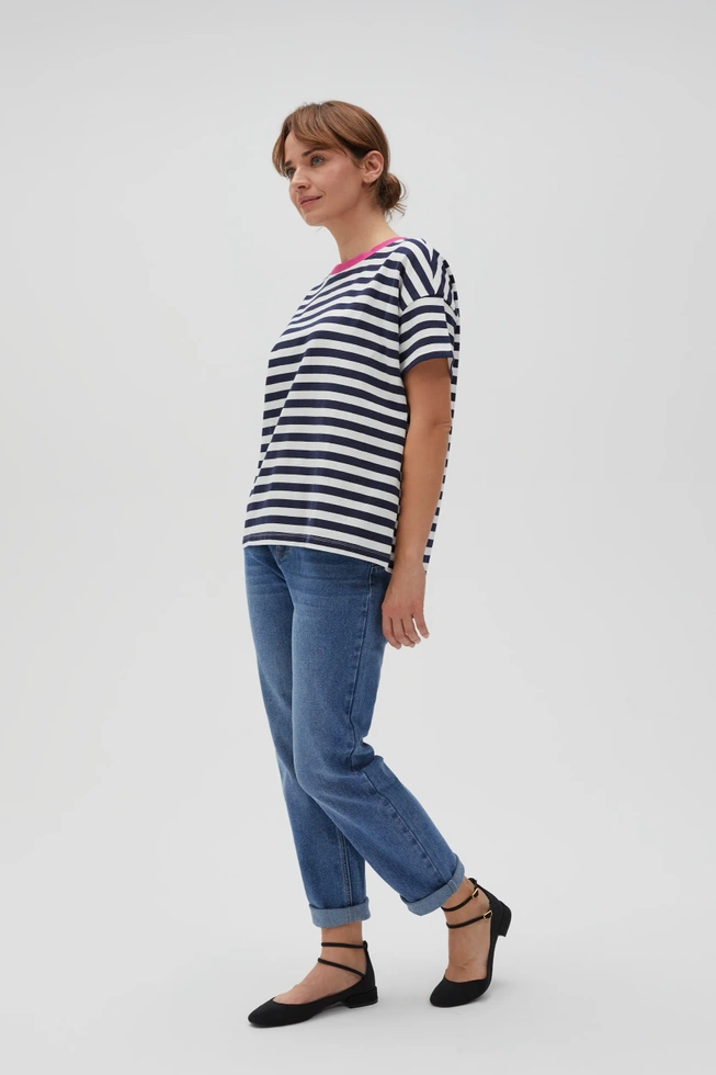BLUZA DAMSKA L-BL-4605 NAVY