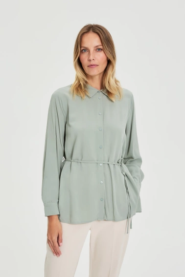 KOSZULA DAMSKA L-KO-4915 OLIVE