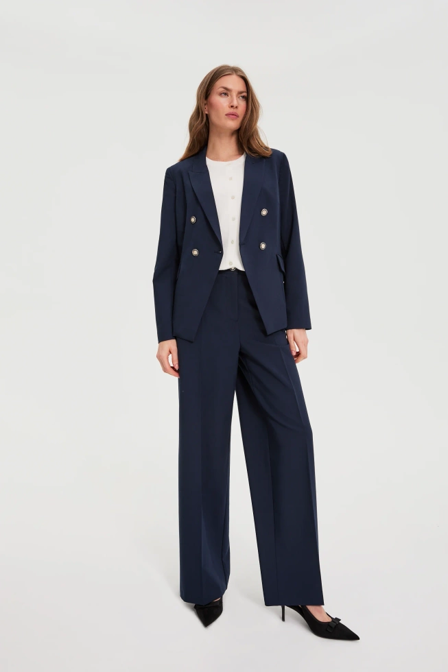 SPODNIE DAMSKIE L-SP-4919 NAVY