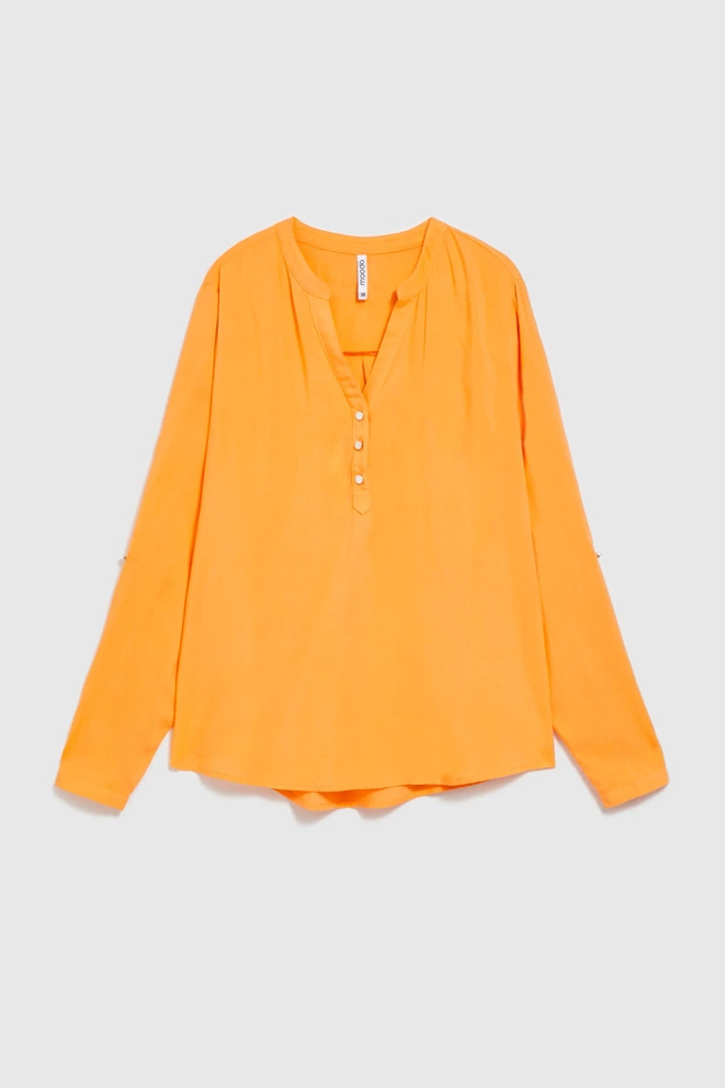 WOMEN'S SHIRT Z-KO-4503 ORANGE