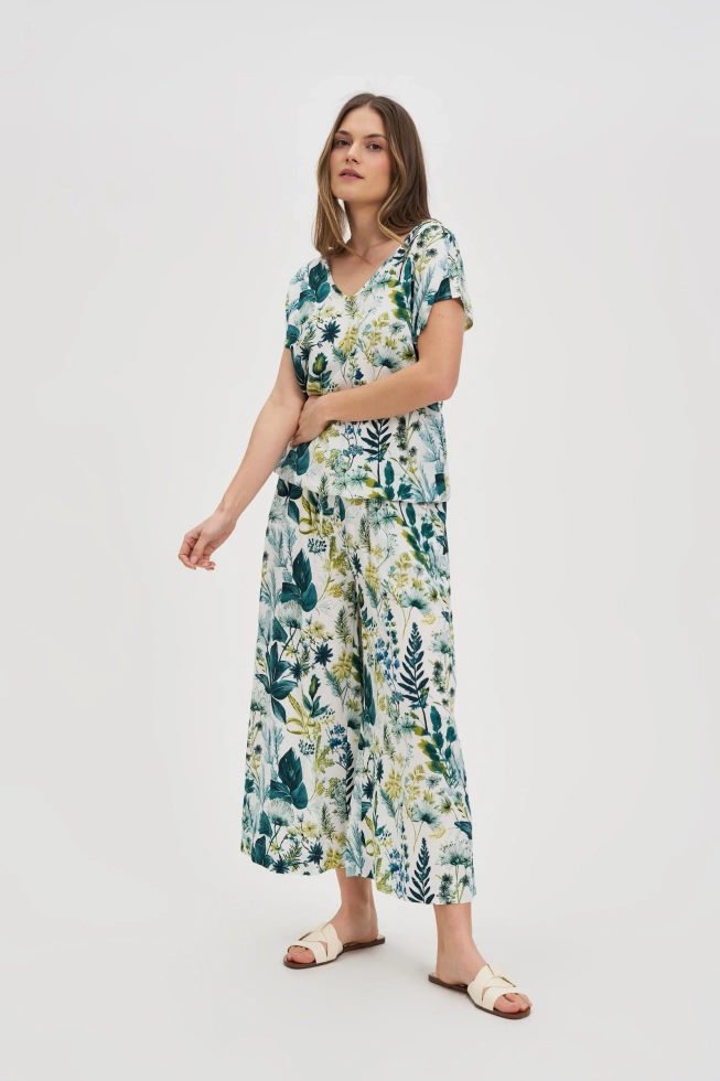 WOMEN'S SHIRT L-KO-4649 OFF WHITE