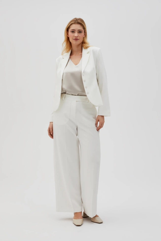 WOMEN'S PANTS L-SP-4610 OFF WHITE