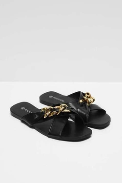 LADIES SHOES L-BU-4002 BLACK