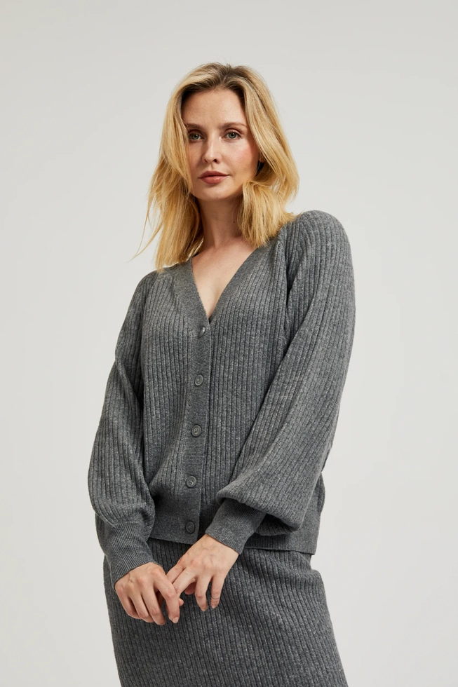 WOMEN'S SWEATER Z-SW-4531 GREY MEL