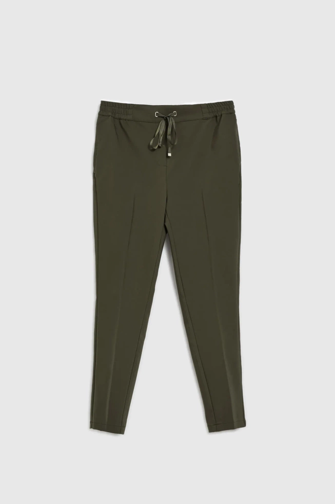 WOMEN'S PANTS Z-SP-4523 D.OLIVE