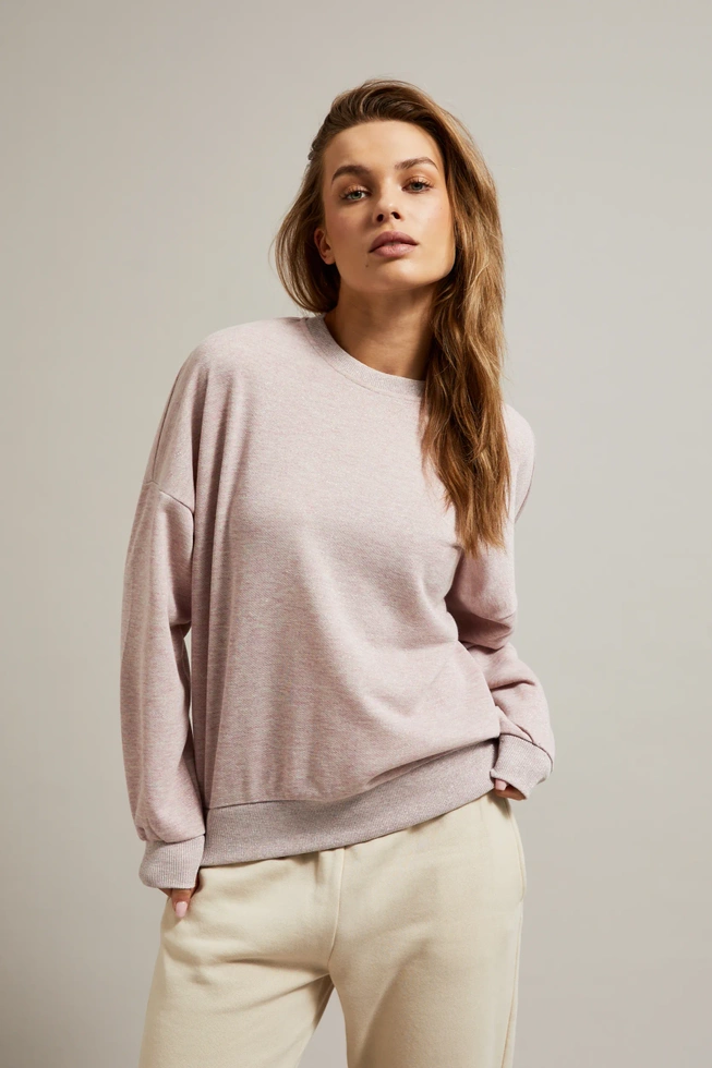 WOMEN'S SWEATSHIRT Z-BL-4504 PINK MEL