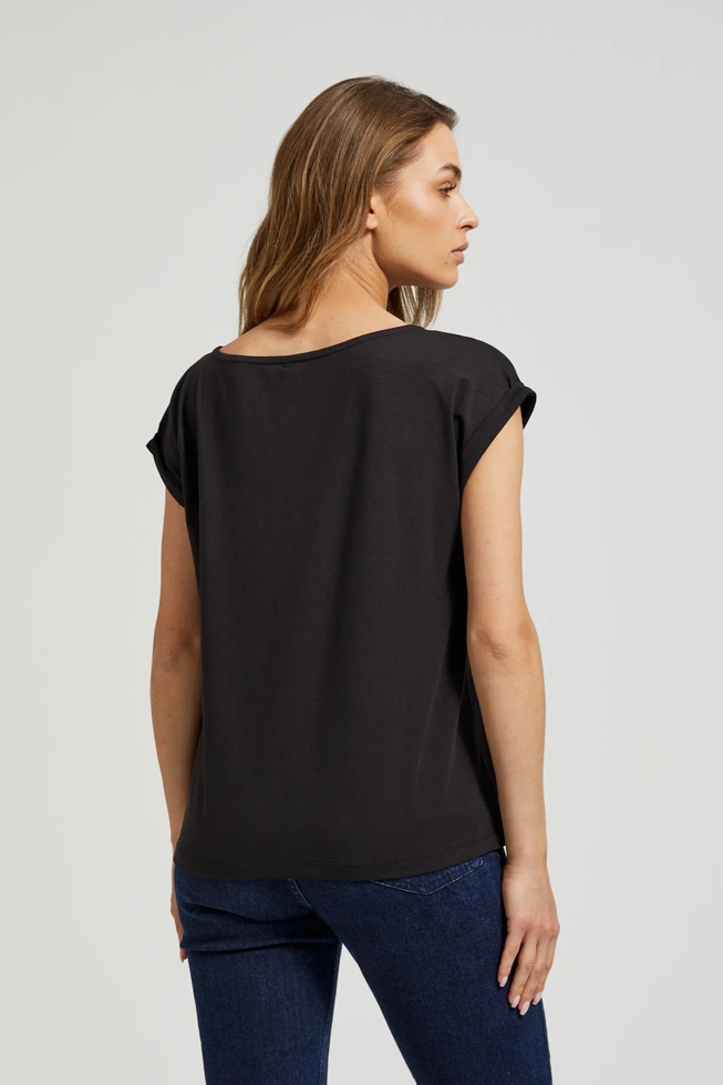 WOMEN'S TSHIRT Z-TS-4501 BLACK