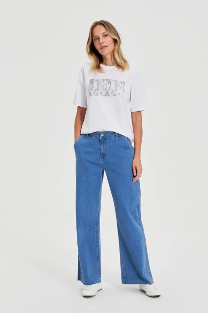 JEANSY DAMSKIE L-JE-4906 BLUE