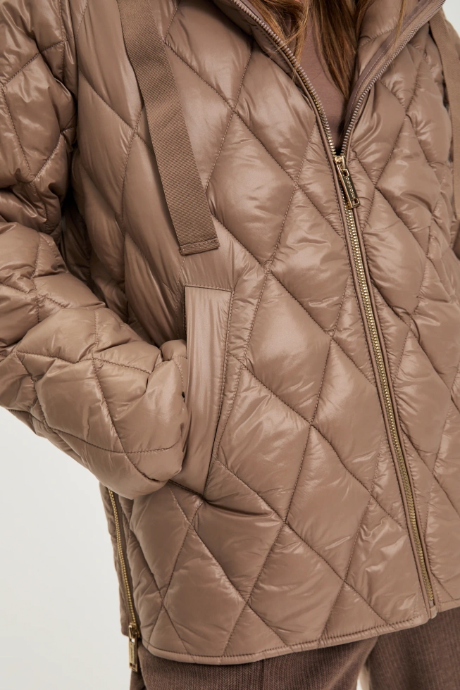 WOMEN'S JACKETS Z-KU-4802 COFFEE