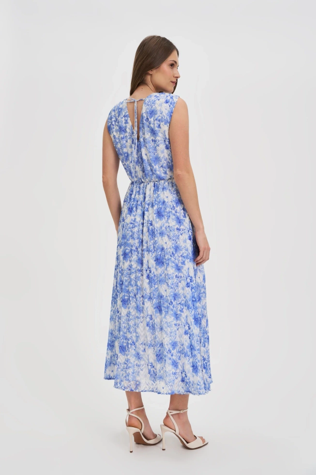 WOMEN'S DRESS L-SU-4630 L.BLUE