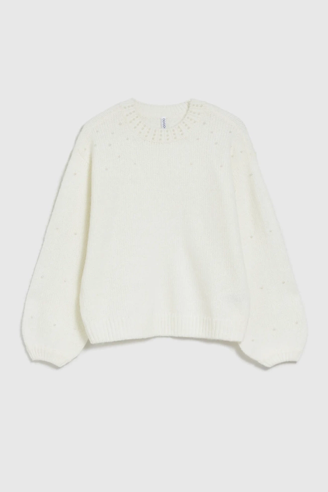 SWETER DAMSKI Z-SW-4570 OFF WHITE